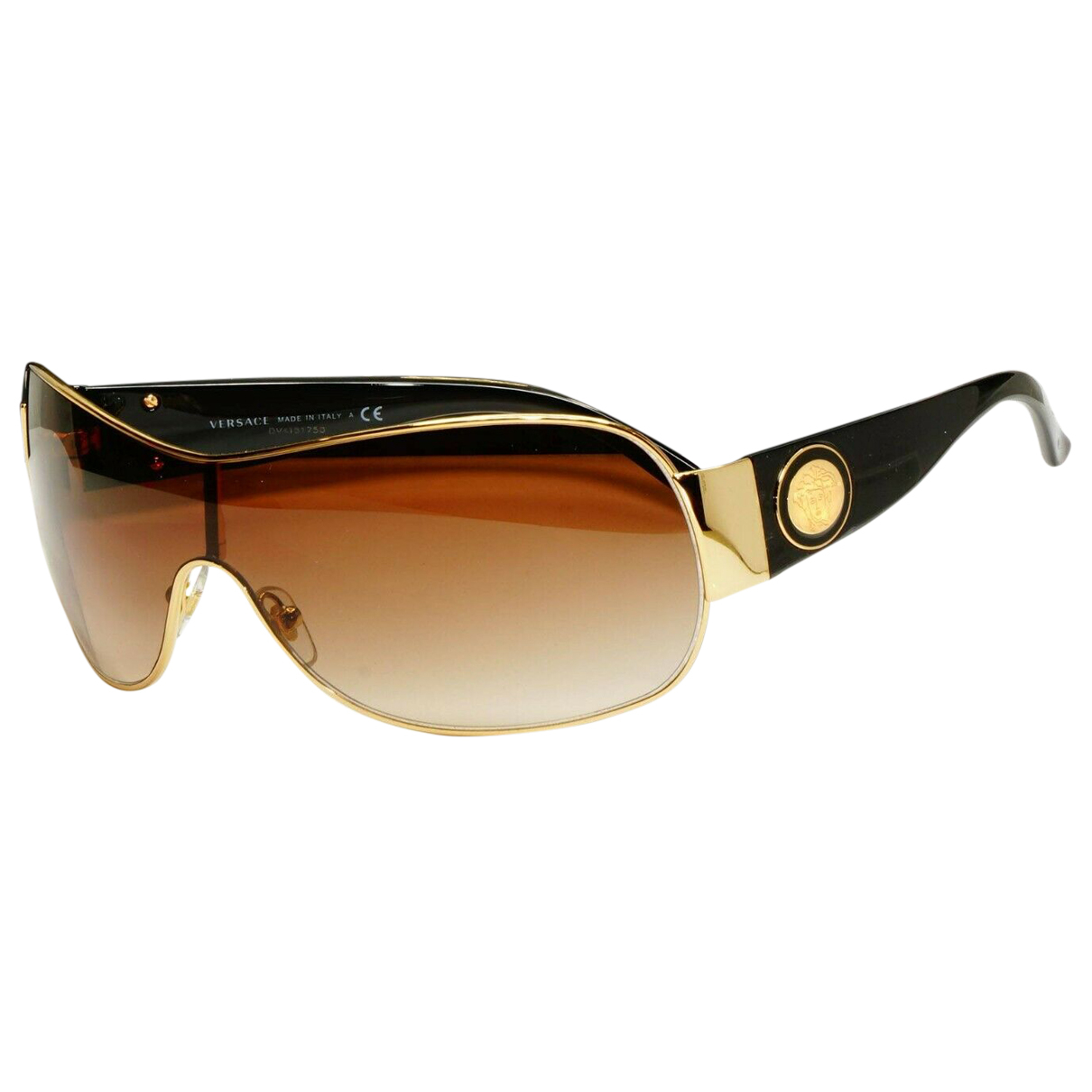 Sunglasses Versace Gold in Plastic 